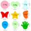COCODECOVED Giấy màu Cắt, Chữ viết tay Đồ trang trí DIY Giấy thủ công nghệ thuật, Đồ chơi giáo dục sáng tạo cho trẻ em Giấy thủ công đa chức năng Ngày lễ tình nhân