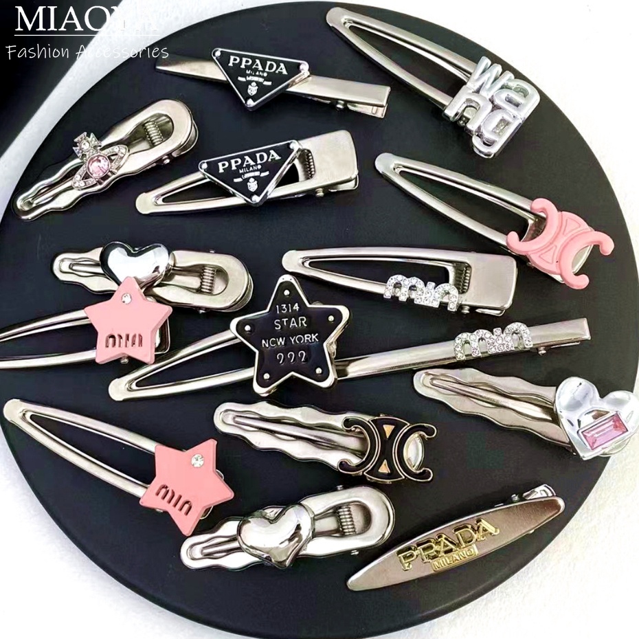 Kẹp Tóc y2k Hình Ngôi Sao / Chữ Cái Thời Trang Mùa Hè Hàn Quốc 2023 Mới Nhất Làm Quà Tặng Cho Học Sinh dopamine Giá Rẻ