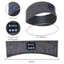 Tai nghe Bluetooth OLVIDO, Tai nghe ngủ không dây đàn hồi, Tai nghe Bluetooth có thể sạc lại Băng đô khi ngủ