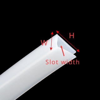 Cuộn Dây Cao Su silicone Cao Su Bọc Mép Kính Hình Chữ u Chống Va Chạm Chịu Nhiệt Độ Cao Và Chống Thấm Nước