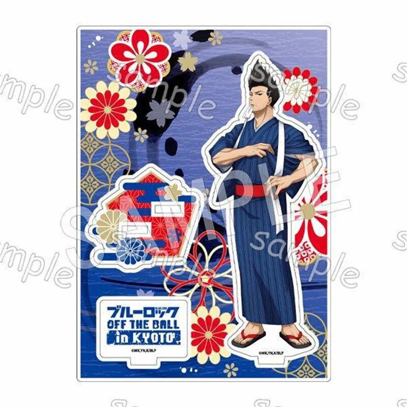 Mô hình Standee Anime Blue Lock Seishiro Nagi luv Acrylic Figure Chigiri Hyoma Phụ kiện trang trí để bàn góc học tập