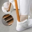 BORAGETE Từ Shoehorn, Muỗng Giày Lười Giày Linh Hoạt Kéo, Tay Cầm Bằng Gỗ 55CM Giày Dài Nâng