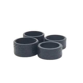 Nâng cấp kim loại Hai rộng và hai hẹp 26,5mm Đường kính ngoài Bánh xe đua cho WLtoys KYOSHO Mosquito Car 1 / 28 RC Phụ tùng xe hơi