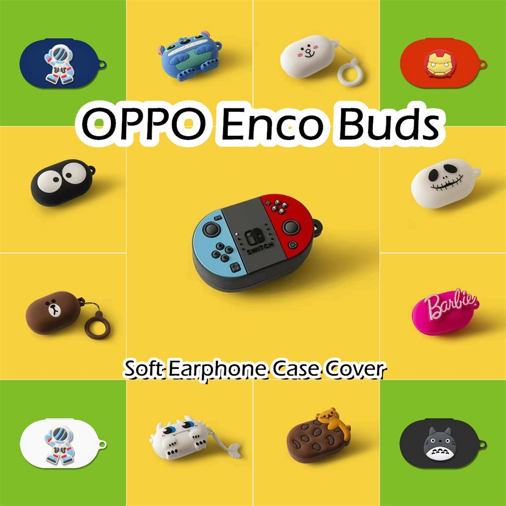 [Ngôi sao tương lai] Dành cho Ốp lưng OPPO Enco Buds Phim hoạt hình dễ thương Vỏ bọc tai nghe silicon mềm