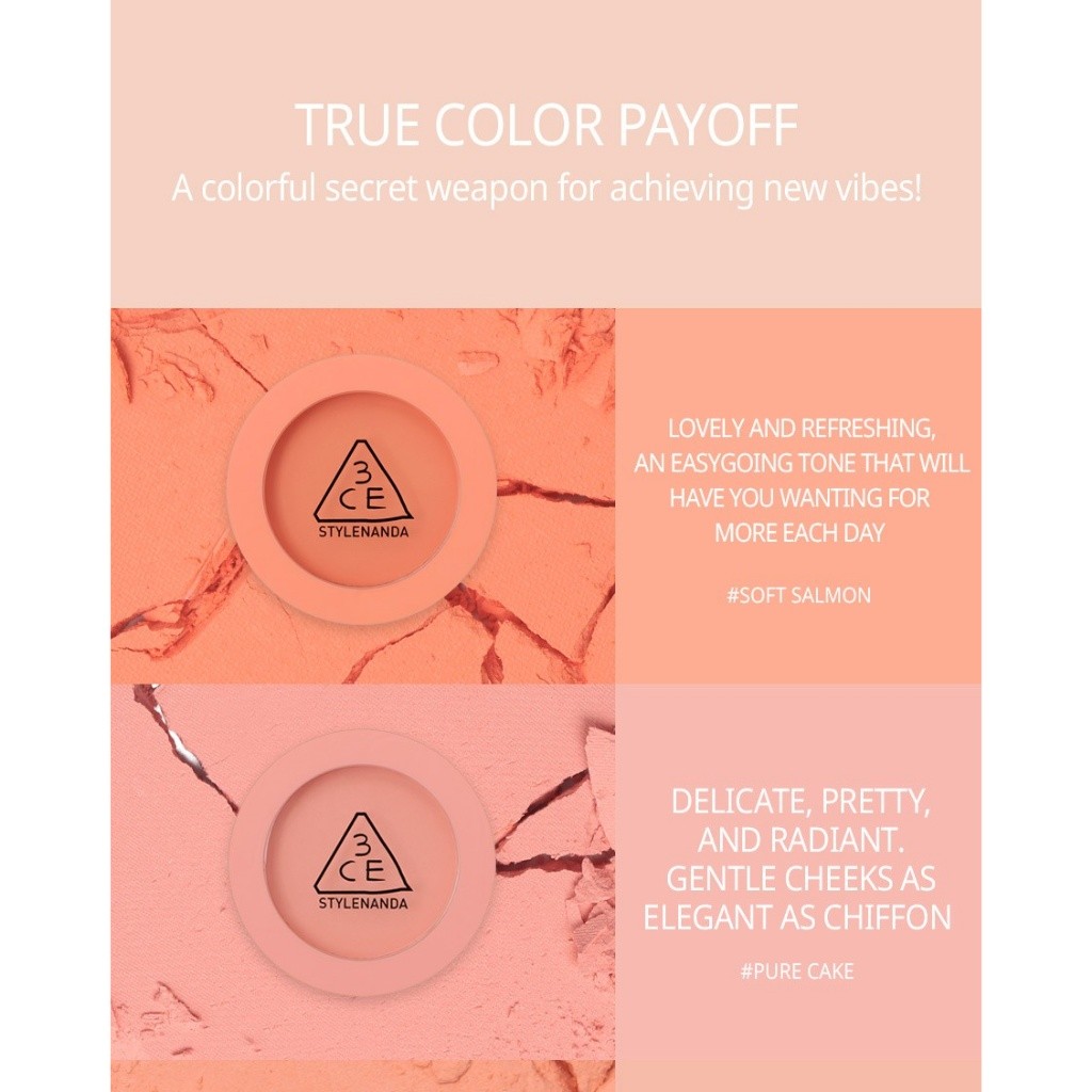 Phấn Má Hồng Mịn Lì 3CE Face Blush 5.5g