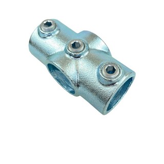 Đầu nối ống thép 42mm, ống mạ kẽm 48mm, không hàn, khung lan can, ống tròn, ống sắt, không ren, bộ phận gang LVN1