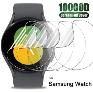 Bảo Vệ Toàn Màn Hình Cho Samsung Galaxy Watch 6 5 4 3 Pro Classic 47mm 46mm 45mm 44mm 43mm 42mm 41mm 40mm Hydrogel Phim Bảo Vệ Dành Cho Galaxy Watch Active 2 44mm 40mm R500