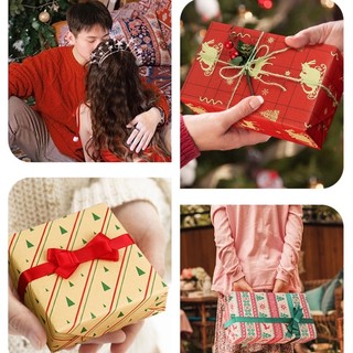 Cuộn Giấy Gói Quà 50 * 70cm Trang Trí Tiệc Giáng Sinh