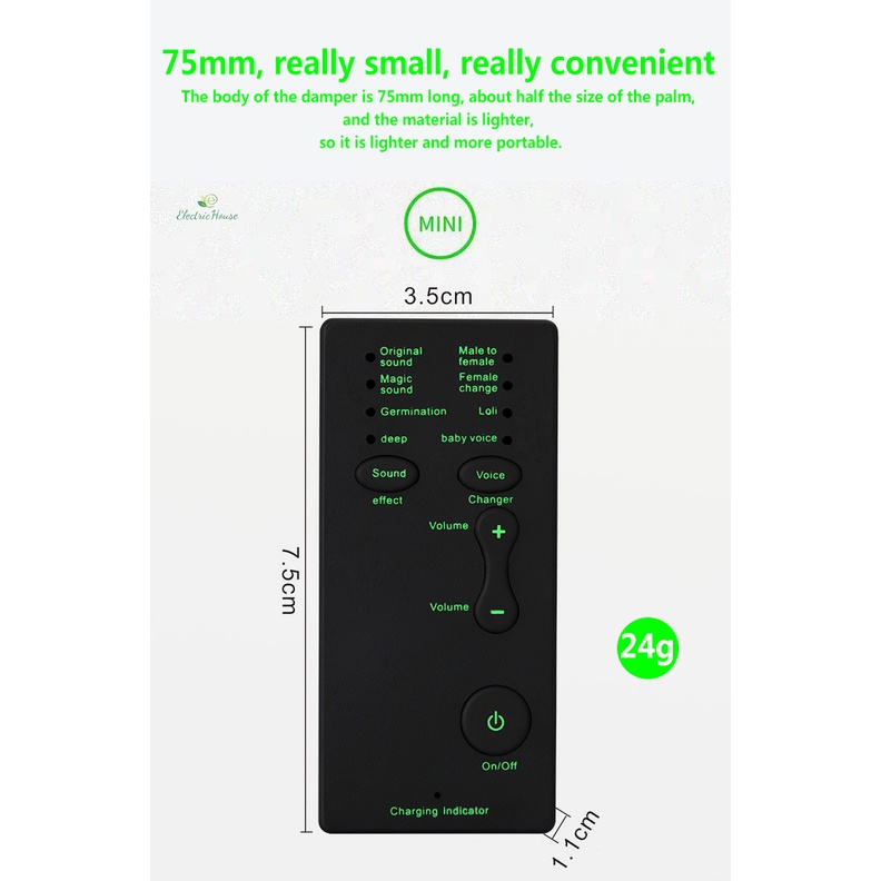 [Nhà Điện] 7 Thay Đổi Âm Thanh Khác Nhau Thay Đổi Giọng Nói Cho Máy Tính / Laptop / Máy Tính Bảng mới