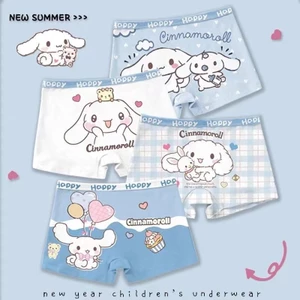 SANRIO Quần Lót cotton Họa Tiết Hoạt Hình Xinh Xắn Dành Cho Bé Gái