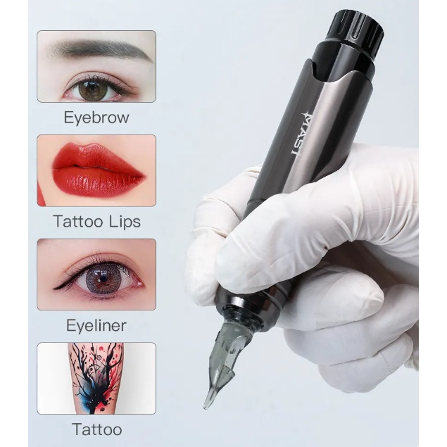Máy pen Mast Gầy, hàng Nhật chính hãng, phun xăm thẩm mỹ