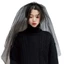 Veil Pealike Ren cho cô dâu và Halloween - nhiều loại tulle