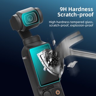 Dành Cho DJI OSMO POCKET4 / 3 Phim Cường Lực Bảo Vệ Màn Hình Phim Lingmou Ống Kính Máy Ảnh Phụ Kiện Lớp Phủ