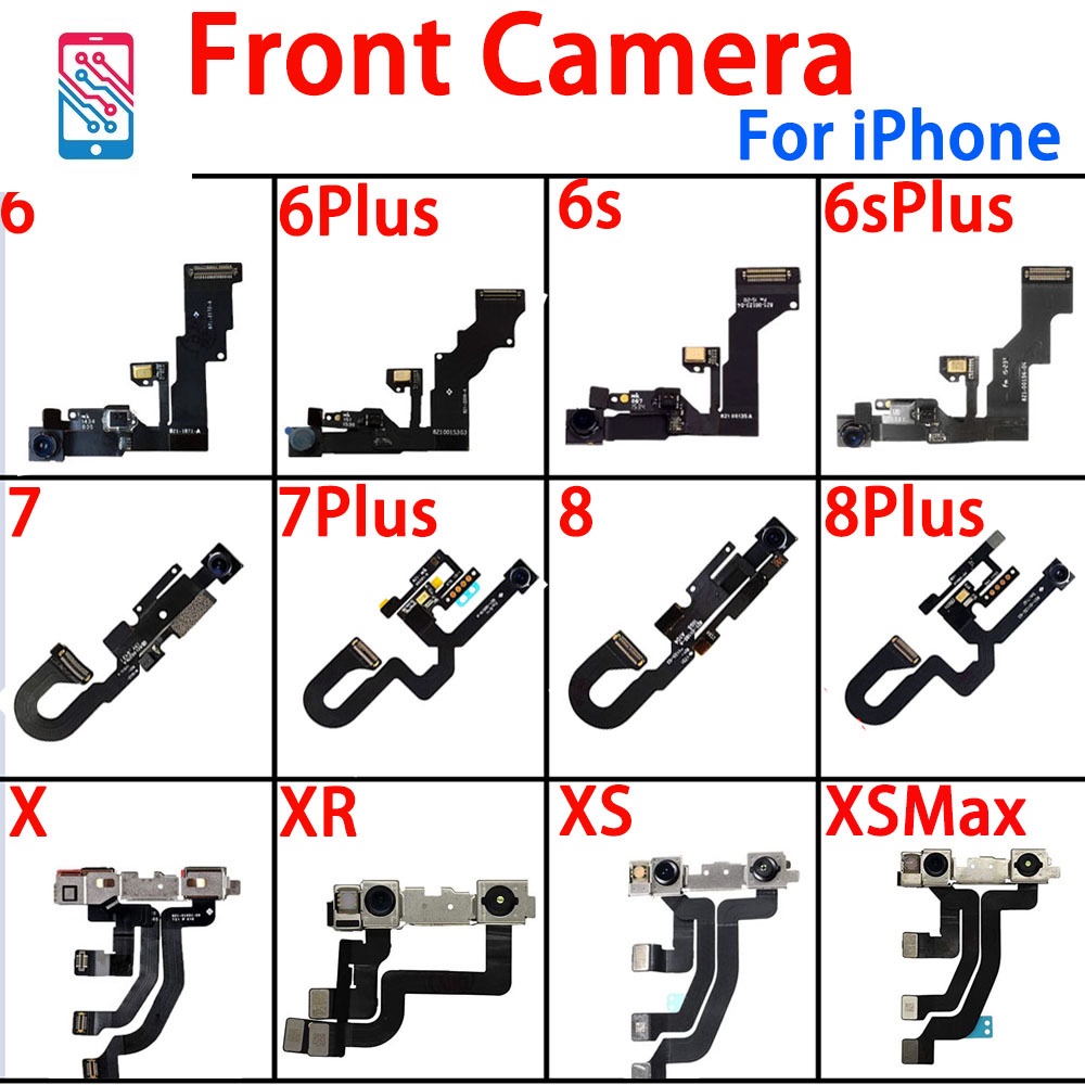 Camera Trước Có Cáp Cảm Biến Chuyển Động Cho iphone 6 6p 6s 7 7p 8 plus ...
