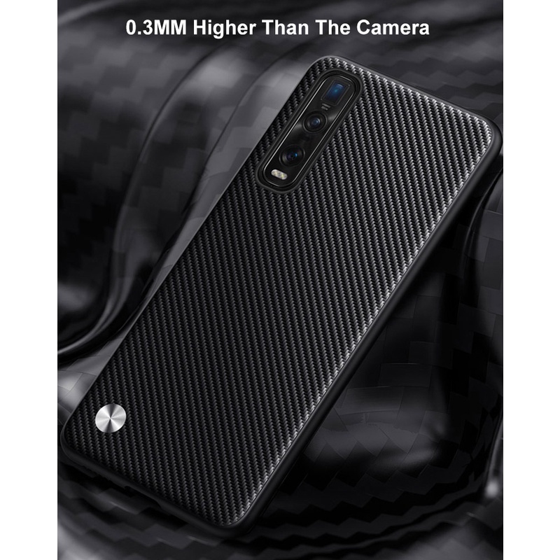 Dành Cho OPPO Find X2 / X2 Pro Họa Tiết Da Thời Trang Ốp điện thoại Bảo Vệ Khung TPU Mềm