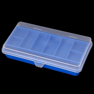 Airspecutin Hộp Câu Cá Di Động 11 Ngăn Hộp Bảo Quản Hai Tầng Cá Chép Phụ Kiện Câu Cá Dụ Móc Hộp Dụng Cụ EN