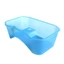 ZENZON Turtle Vivarium Box, Basking Ramp Water Land Dual Use Turtle Aquarium, Goldfish Feeding Box Nhựa Loại Mở Bể Bò Sát Mini Home