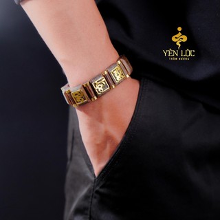 [BV] Lách Trầm Phúc Lộc Thọ Bảng Vuông - Trầm Hương Sánh Chìm -  Trầm Hương Yên Lộc - Tặng Hộp VIP
