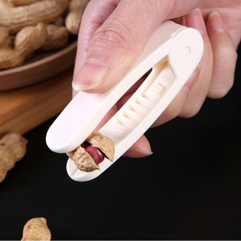 Dụng Cụ Kẹp Hạt Đậu Phộng / Đậu Phộng Bằng Nhựa Chống Trượt Đa Năng Tiện Lợi Dành Cho Nhà Bếp