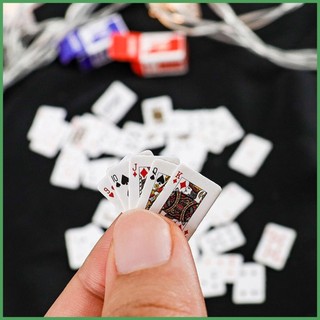 Bộ Bài Poker Mini Độc Đáo Cho Nhà Búp Bê