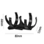 DARON Golf Tee Holder Belt Clip, Giá đỡ đai bóng golf có thể gập lại, Phụ kiện chơi gôn Bóng hai quả bóng Tee Bảo quản Giá đỡ thắt lưng Vỏ bóng golf Vỏ bóng golf