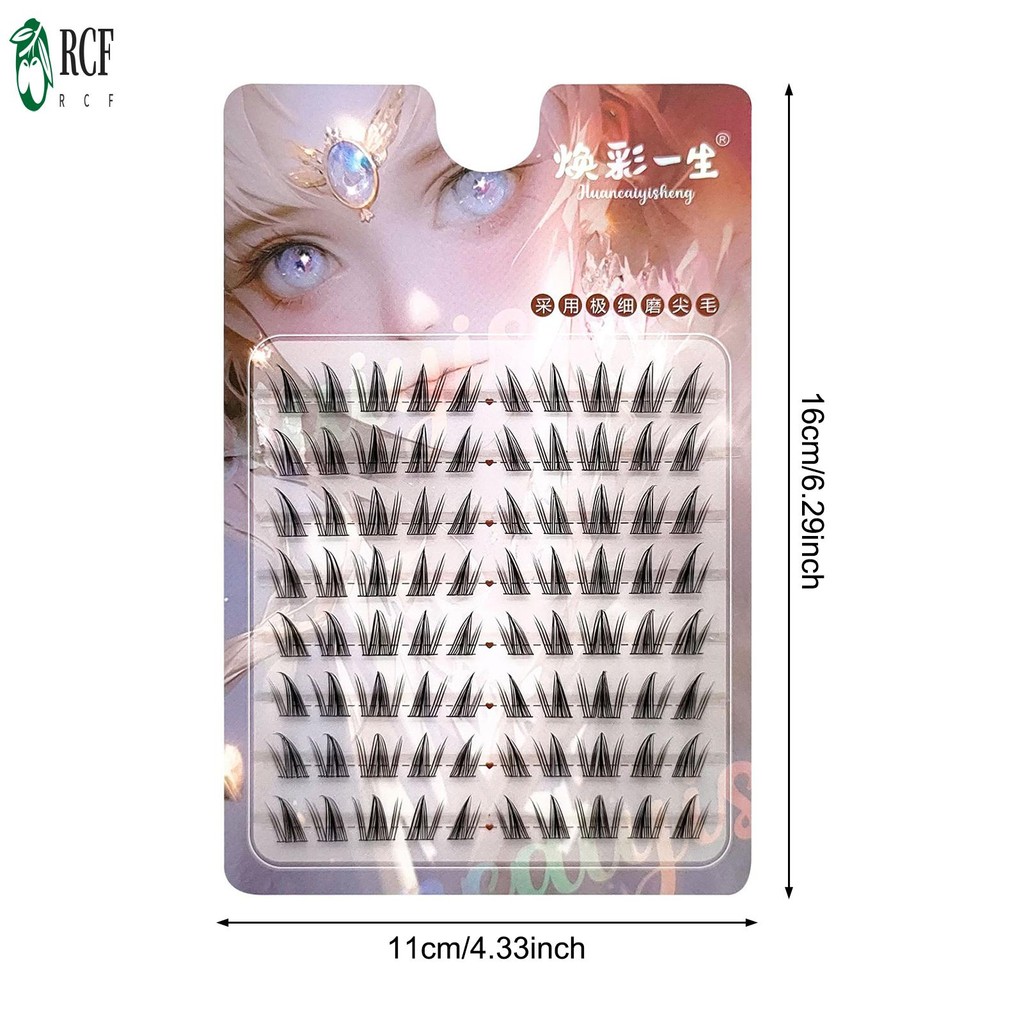 C Curl Wispy Lash Nối dài dải siêu nhẹ Mi giả lâu trôi