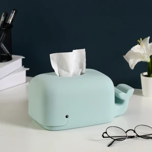 SA Hộp đựng khăn giấy silicon đầy màu sắc Hộp đựng khăn giấy silicon linh hoạt Hộp đựng giấy độc đáo cho gia đình và không gian làm việc
