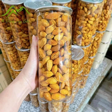 Hạt hạnh nhân rang bơ tẩm vị vỏ mỏng loại 1 (500g, 1kg). Hạnh rang chín tẩm bơ mật ong ăn liền dễ tách vỏ