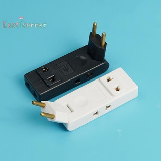 Lostcorner 4 Trong 1 Ổ Cắm Tường Nối Dài EU Ổ Cắm Điện 180 Độ Cắm Adapter Du Lịch Aadapter Di Động Bộ Chuyển Đổi Nguồn Mới