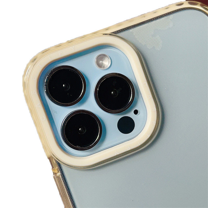 Ốp Lưng Cầu Vồng Dễ Thương CASETiFY IPhone Series Maillard kaki TPU Mềm Rõ Ràng Ốp Lưng Cho IPhone 16 15 14 13 12 11 Pro MAX 7 8 Plus X XS MAX XR MINI Hộp Quà Tặng Bao Bì