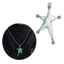 XGB Star Charm Mặt dây chuyền Dainty Awn Star Charm có lỗ DIY Trang sức Làm quyến rũ