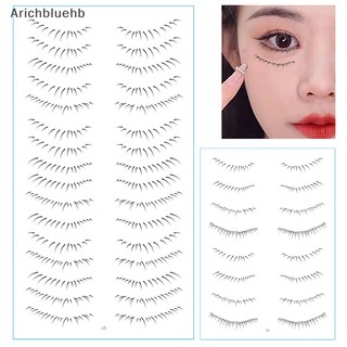 < Arichbluehb > 2023 Miếng Dán Lông Mi Giả Hình Xăm Trang Điểm Mắt Cho Nữ Hàng Mới Bán Chạy