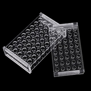 Giá Đỡ Ống Nghiệm 8 10 12 18 24 40 48 96 Lỗ Bằng Nhựa Trong Suốt