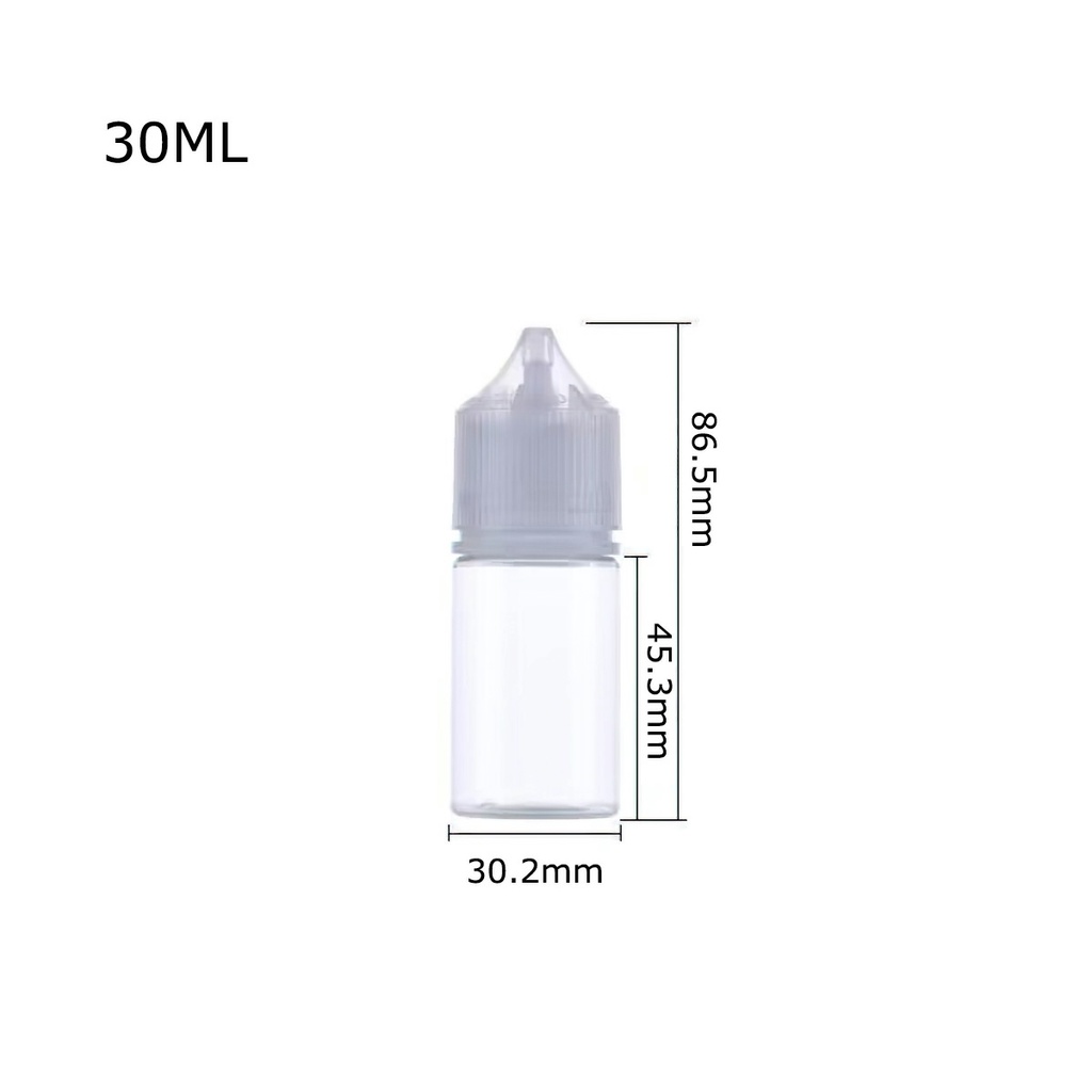 Set 10 Chai chiết mực xăm10ml 15ml 30mlvỏ chai đựng mực xăm lông mày/ chai chiết tinh dầu