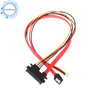 Ulovebsby 20 / 30 / 40cm Cáp nguồn 4Pin + SATA 22 (15 + 7) Pin sang PH2.0 / 3.0 Cáp dữ liệu ổ đĩa cứng Cáp cấp nguồn VN
