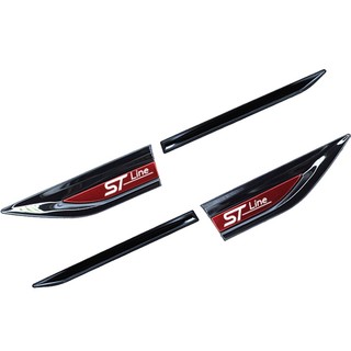 FENDER Ford Miếng Dán logo 3d Bằng Inox Trang Trí Cửa Xe Hơi ecosport g1 bv226 2003-2011 g2 b515 2012-up