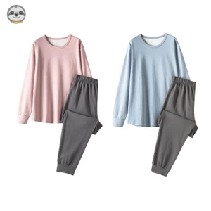 Phong Cách Nhật Bản muji style / Áo sweatshirt cotton Nguyên Chất Dáng Dài / Bộ Đồ Thể Thao Ngoài Trời / Mềm Mại Thân Thiện Với Làn Da