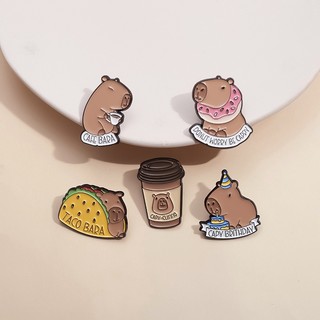 24 Phong Cách Hoạt Hình Dễ Thương Động Vật Pufferfish Men Pin Thực Phẩm Ngon Sandwich Trà Sữa Donut Men Trâm Lưu Niệm Huy Hiệu Kim Loại Phụ Kiện Quà Tặng Cho Bạn Bè