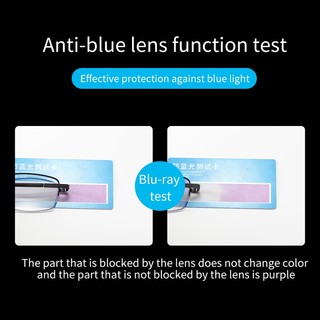 Kính Chống Bức Xạ Photochromic Thời Trang Dành Cho Nam Nữ Vuông Chống Ánh Sáng Xanh Kính Mắt Kim Loại Khung