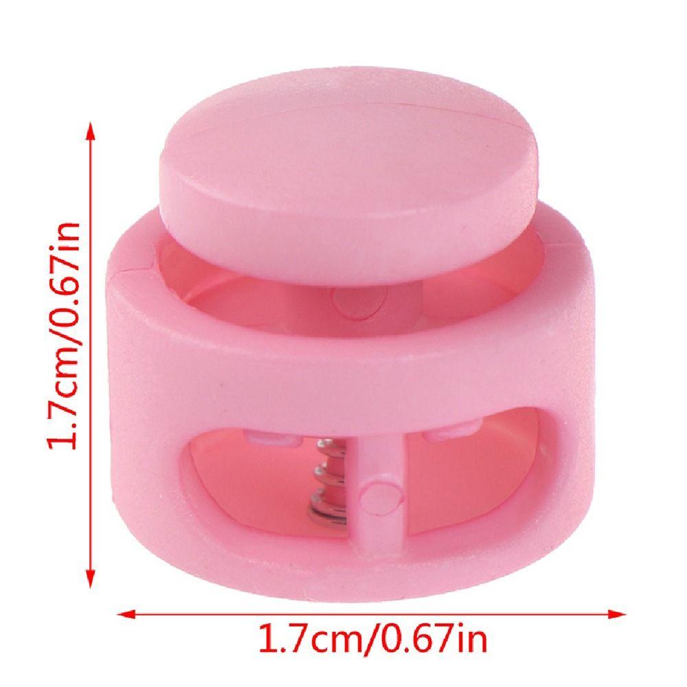[Vận chuyển nhanh] SIMPLEAID 10 chiếc khóa chặn dây lò xo, kẹp Paracord DIY, phụ kiện ba lô/giày/túi nhựa