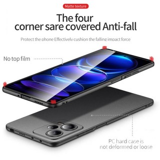 Ốp điện thoại Cứng PC Màu Trơn Sang Trọng Cho Redmi Note 12 Pro + 12 Turbo 12S 12 5G K60 Pro K60e K50 Gaming Ultra Extreme Edition 12C Ultra Thin Frosted Slim Back Cover PC Case