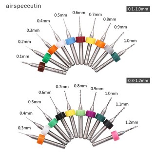 Bộ 10 Mũi Khoan micro 0.1mm-1.2mm Bằng Hợp Kim Cứng Chất Lượng Cao bits
