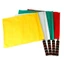 ESSENCEH Linesman Cờ, Cờ trọng tài bóng đá nhiều màu chuyên nghiệp, Cờ tín hiệu bằng thép không gỉ cụ thể thi đấu