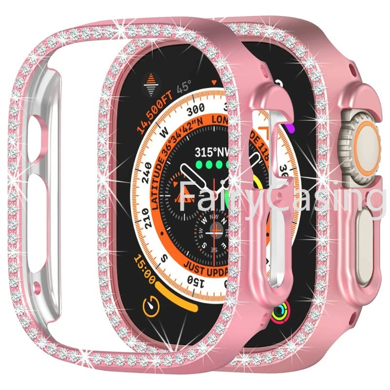 Ốp Bảo Vệ Bằng PC Cứng Chống Va Đập Cho Apple Watch Ultra 2 49MM Series 9 41MM 45MM 40MM 44MM iWatch 4 5 6 SE 7 8 9 41MM 45MM