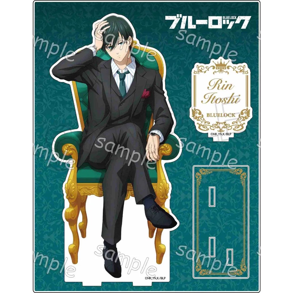 Mô hình Standee Cool Anime BLUE LOCK exz Chigiri Hyoma Kira Ryosuke Phụ kiện trang trí để bàn góc học tập
