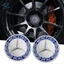 Set 4 Nắp Đậy Trục Bánh Xe 75mm In Logo Trang Trí Cho Mercedes Benz
