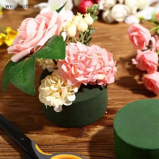 Weijiaott Bọt Ướt Xi Lanh Hoa Bùn Hoa Xốp Gạch DIY Hoa Sắp Xếp Cho Tiệc Cưới Trang Trí Hoa Khối Bọt VN