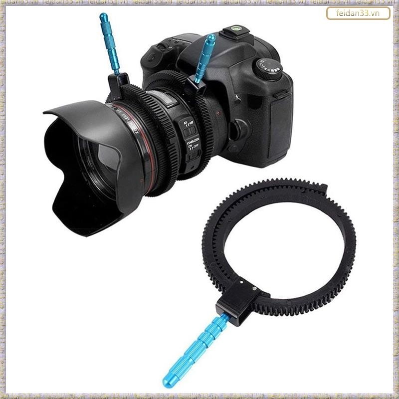 [N C S Z] Vòng Lấy Nét Bánh Răng Zoom Focus Với Tay Cầm Hợp Kim Nhôm Tương Thích Với Máy Ảnh K