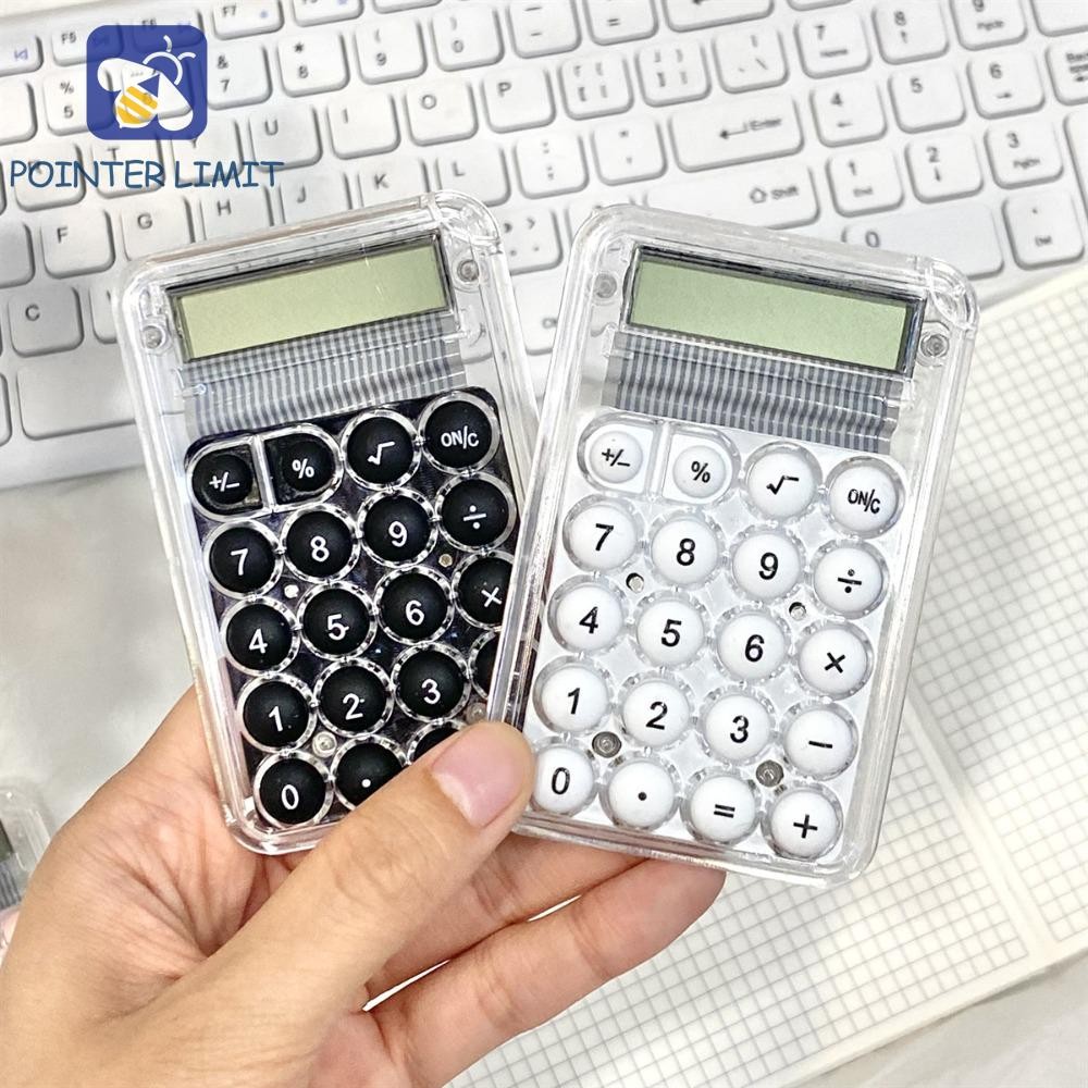 Pointer LIMIT Máy tính cầm tay trong suốt Màu kẹo Thời trang Làm việc ...