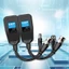 Bộ Balun video và truyền tải điện đáng tin cậy BTM cho hệ thống an ninh có kết nối Cat5e Cat6 sang BNC